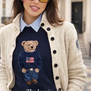 Ralph Lauren Cream Cardigan